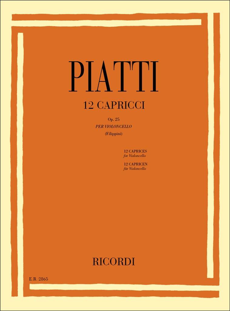 12 Capricci op. 25
