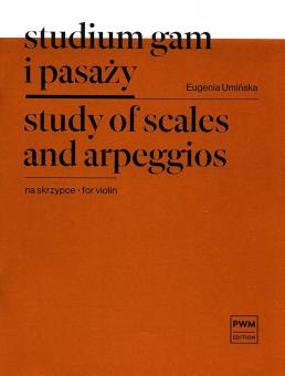 Study of scales and arpeggios