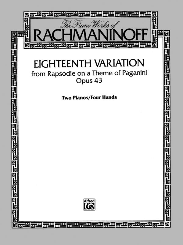 18. Variation op. 43