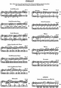 Tänze für Klavier