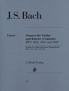 Sonaten BWV 1020 1021 1023