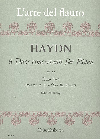 6 Duos concertants op. 101 Band 2 (Nr. 3-4 Hob. III:27-28)