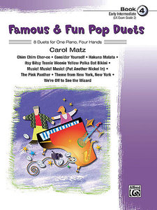 Famous & Fun Pop Duets 4