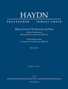 Kleine Orgelsolomesse, Hob. XXII:7 - Frauenchor