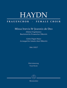 Kleine Orgelsolomesse, Hob. XXII:7 - Frauenchor