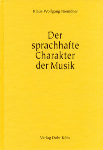 Der sprachhafte Charakter der Musik