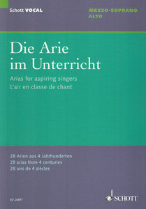 Die Arie im Unterricht