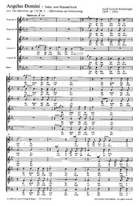 Angelus Domini, op. 133/4
