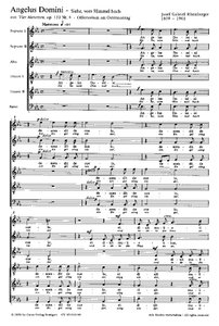 Angelus Domini, op. 133/4