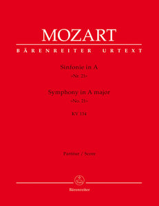 Sinfonie Nr. 21 A-Dur KV 134