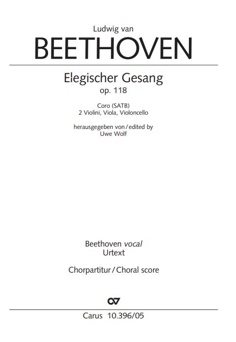 Elegischer Gesang op. 118
