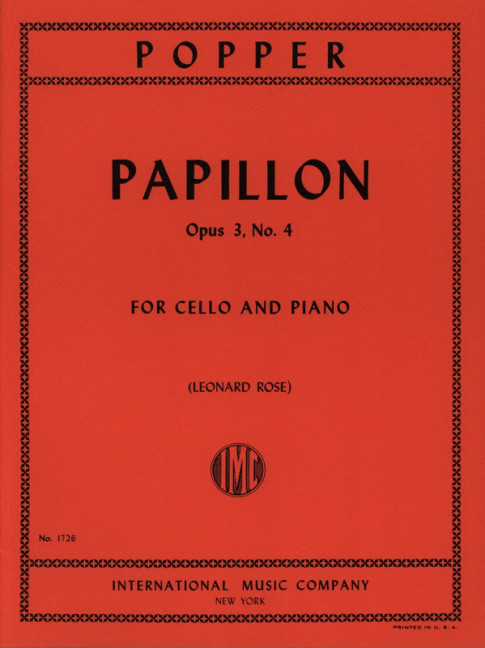 Papillon op. 3 No. 4