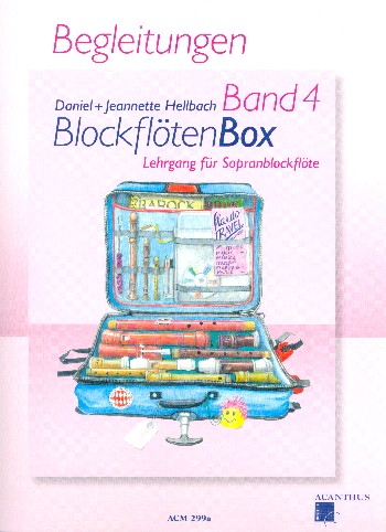 Blockflötenbox 4 - Begleitheft