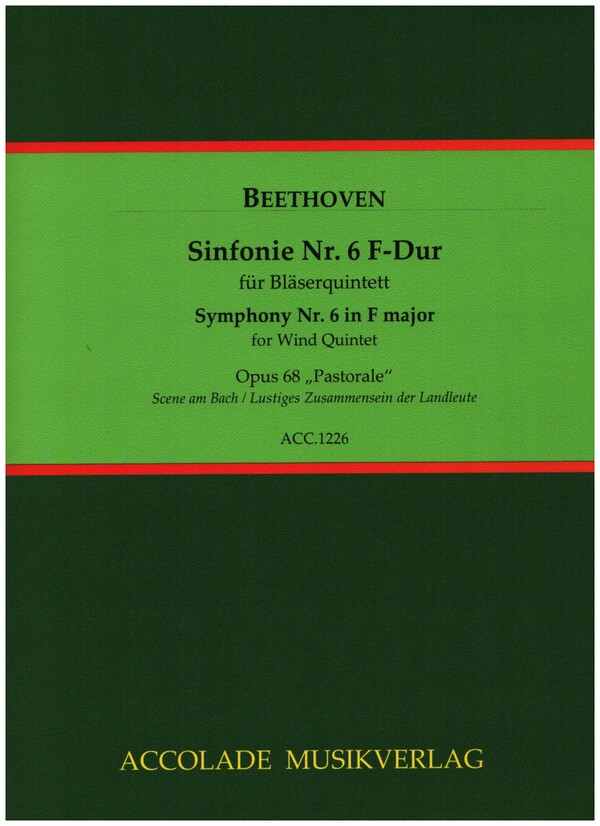 Sinfonie Nr. 6 F-Dur op. 68 "Pastorale"