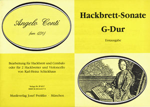 Hackbrett Sonate G-Dur