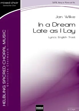 In a dream late as I lay