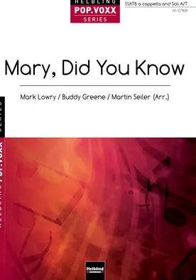 Mary did you know