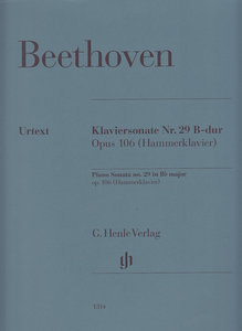 Klaviersonate Nr. 29 B-Dur op. 106 (Hammerklavier)