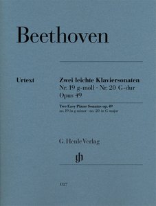 Zwei leichte Klaviersonaten op. 49 (g-moll + G-Dur)