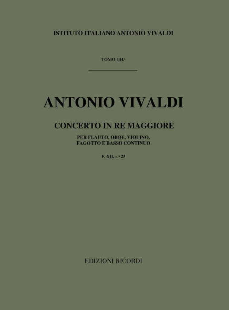 Concerto D-Dur RV 94 op. 44 / 23 F XII / 25 T 144