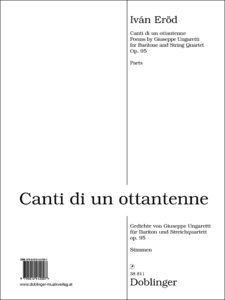 Canti di un ottantenne op. 95