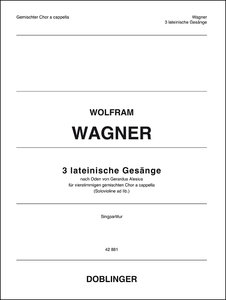 3 lateinische Gesänge nach Oden von Gerardus Alesius