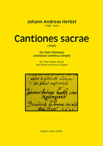 Cantiones sacrae (1623)