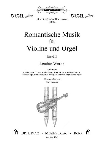 Romantische Musik für Violine und Orgel Band 2
