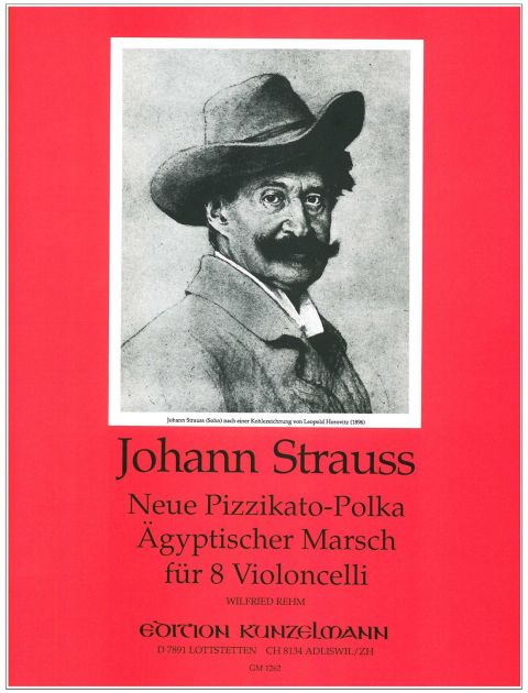 Johann Strauß für 8 Celli (Neue Pizzicato Polka/Ägyptischer Marsch)