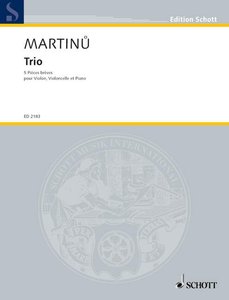 Klaviertrio Nr. 1 (5 Piezas breves)