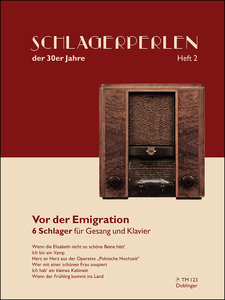 Schlagerperlen der 30er Jahre Heft 2 - Lieder für Gesang und Klavier