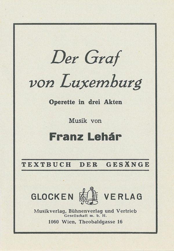 Der Graf von Luxemburg