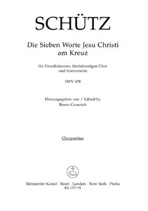 Die sieben Worte Jesu Christi am Kreuz, SWV 478