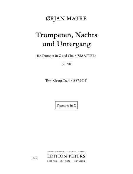 Trompeten, Nachts und Untergang (2020)