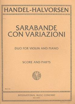 Sarabande con Variazioni
