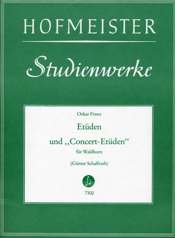 Etüden und Concert Etüden