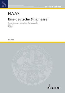 Eine deutsche Singmesse, op. 60