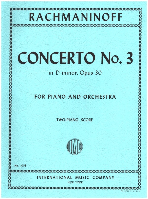 Konzert Nr. 3 d-moll op. 30