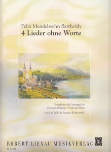 4 Lieder ohne Worte