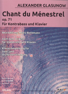 Chant du Menestrel op. 71