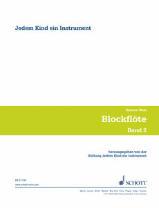 Jedem Kind ein Instrument - Blockflöte Band 2