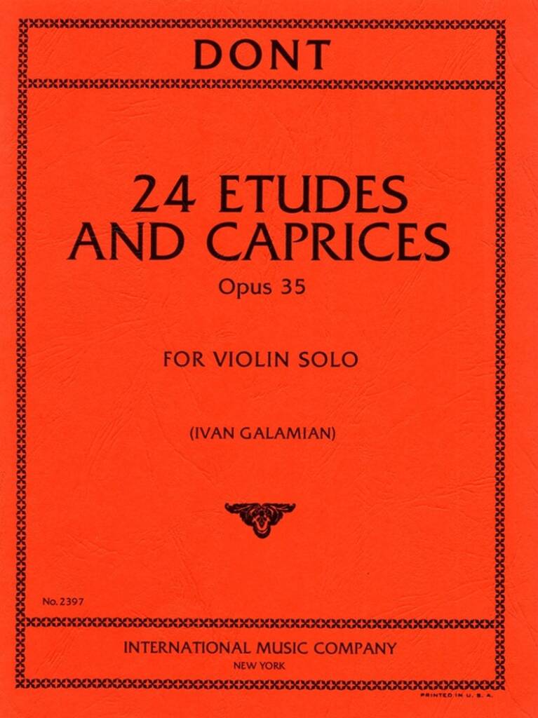 Etudes & Caprices Op. 35