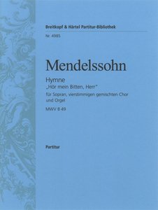 Hör mein Bitten, Herr - Hymne