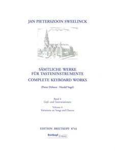 Sämtliche Werke für Tasteninstrumente - Band 4: Lied - und Tanzvariationen