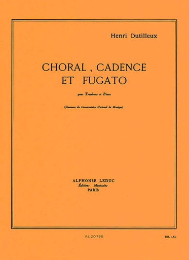[22988] Choral, Cadence et Fugaro