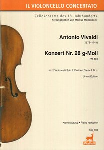 [272421] Konzert Nr. 28 g-moll RV 531