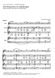 [96331] Der Morgenstern ist aufgedrungen