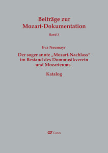 [327994] Der "Mozart-Nachlass" - Musikalien aus dem Besitz der Söhne W.A. Mozarts in Salzburg