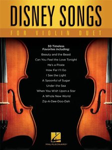 [328086] Disney Songs for Violin Duet