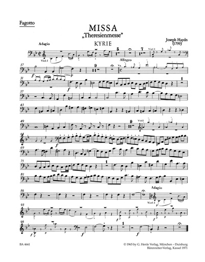 [105021] Theresienmesse, Hob. XXII:12